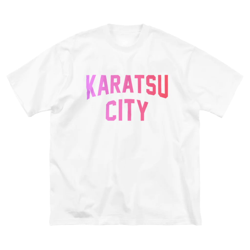 JIMOTO Wear Local Japanの唐津市 KARATSU CITY ビッグシルエットTシャツ