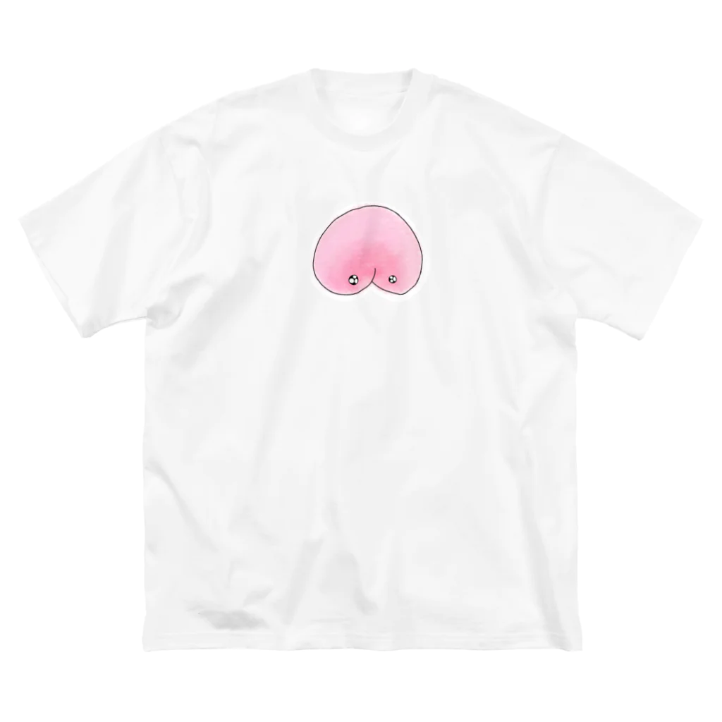 おちりしょっぷの儚いおちりもも ビッグシルエットTシャツ