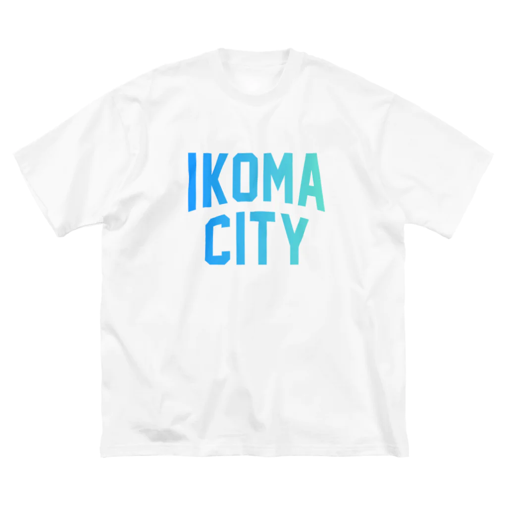 JIMOTO Wear Local Japanの生駒市 IKOMA CITY ビッグシルエットTシャツ