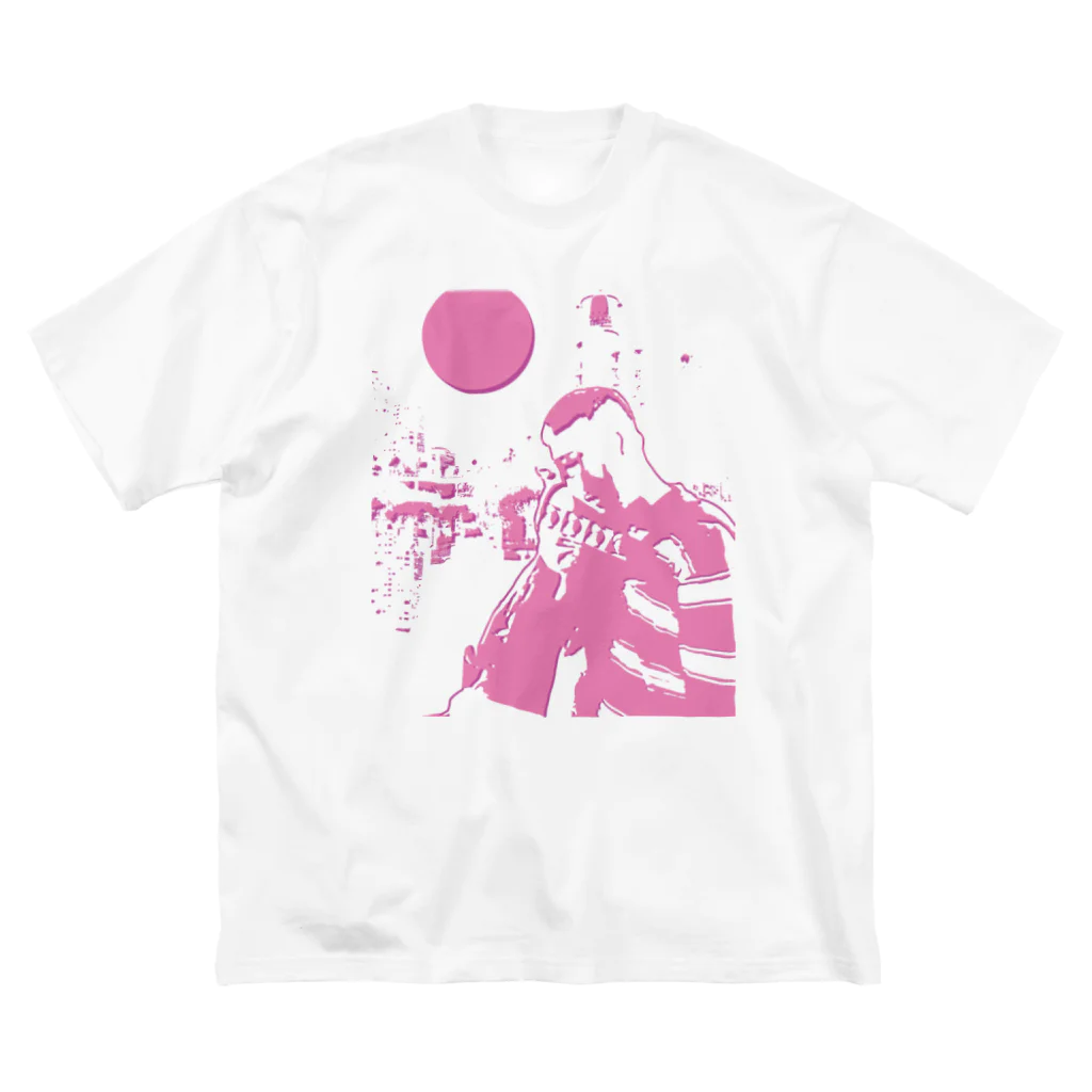 ejeojoのDONOTDISTURBME_front Big T-Shirt