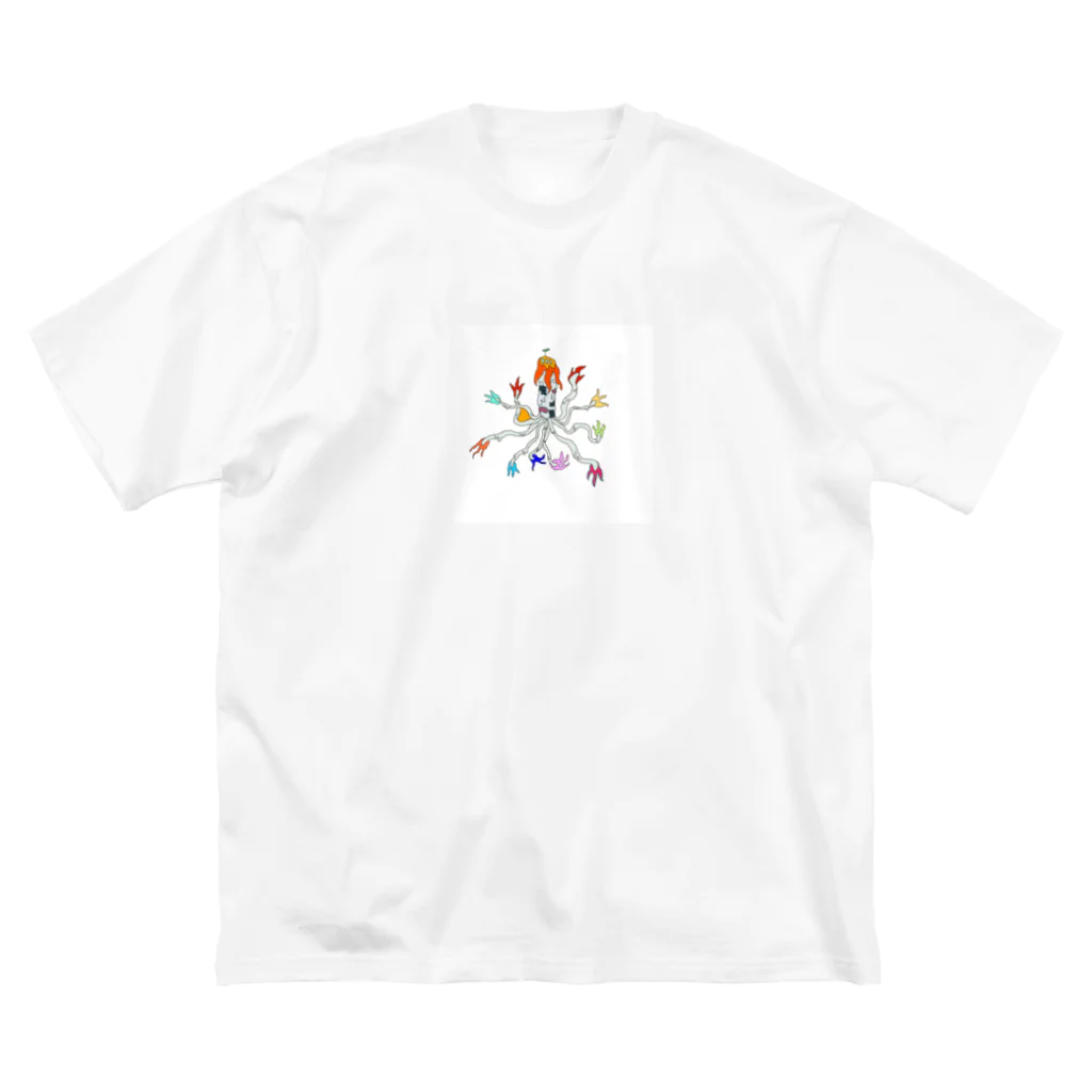 SatoLETTERの炎ロウ🕯 ビッグシルエットTシャツ