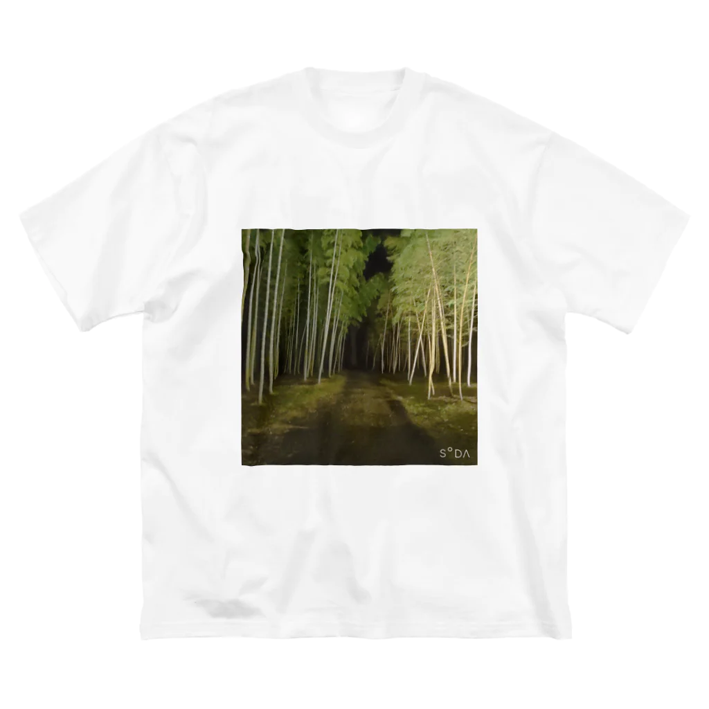 モロの夜の竹林 Big T-Shirt