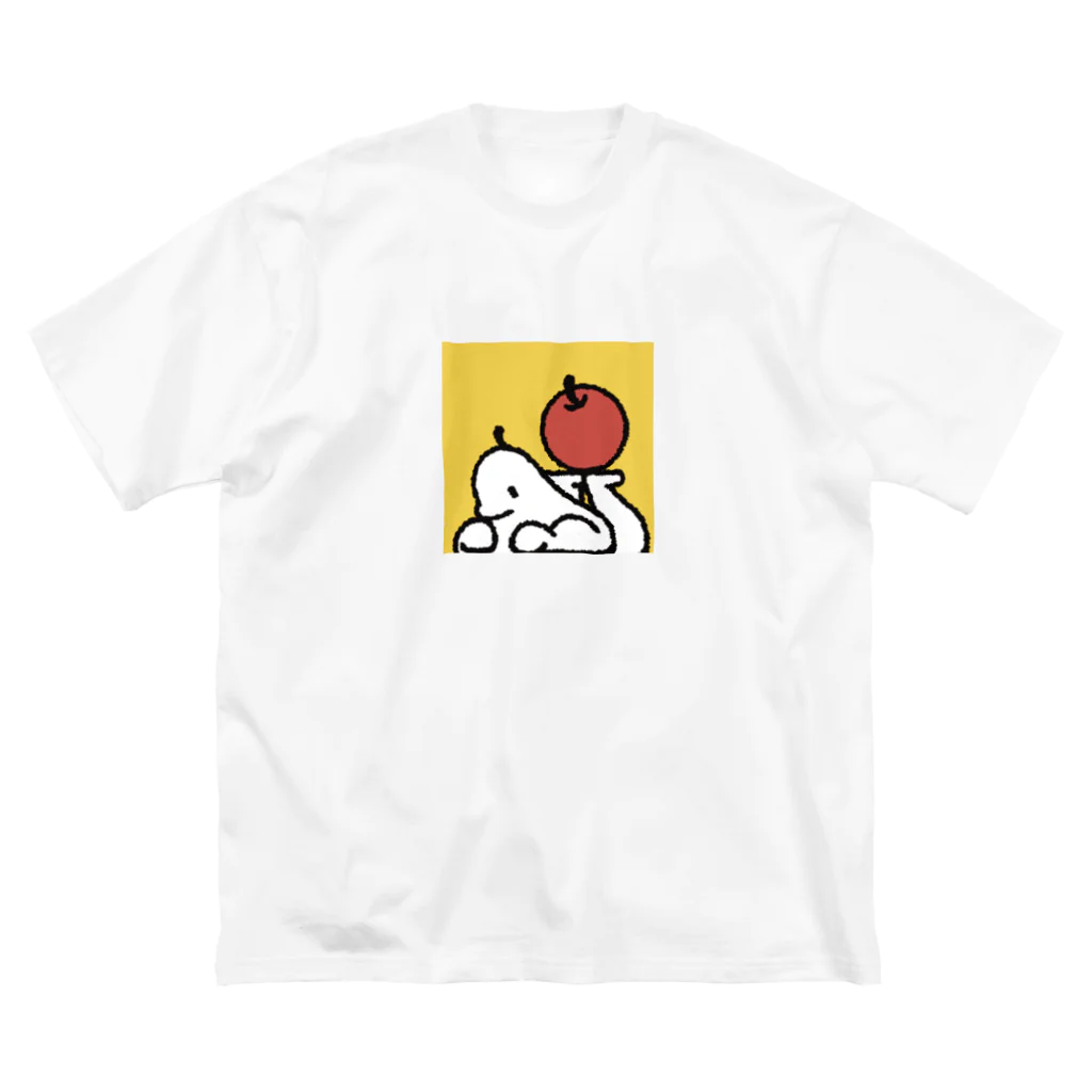 10cchoのぷぱぱぺマッチョくんグッズ ビッグシルエットTシャツ