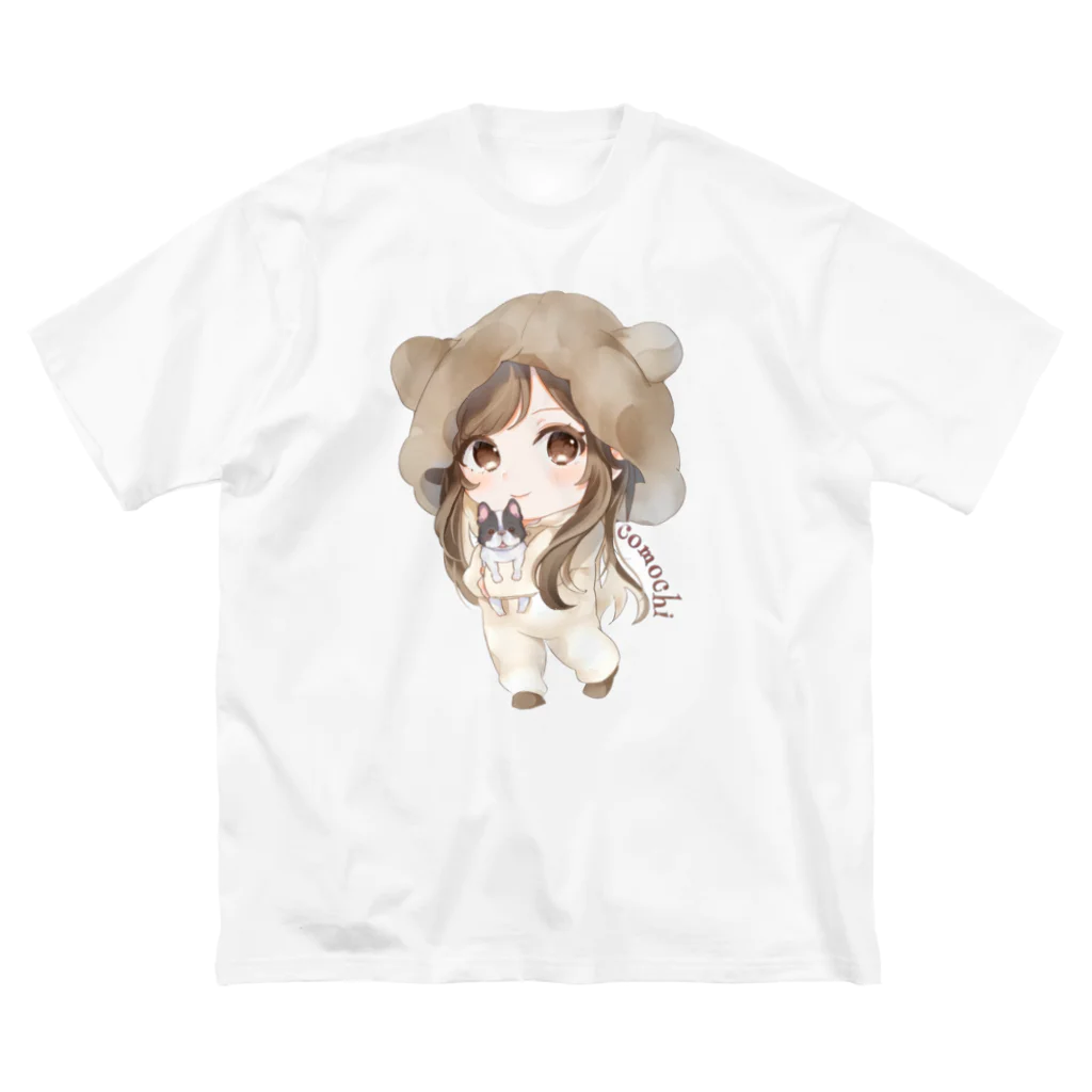 公式こもちグッズShopのミニコモちゃんグッズ Big T-Shirt