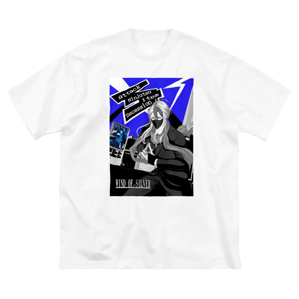 WIND-OF-SILVERのスタイリッシュ夜叉 Big T-Shirt