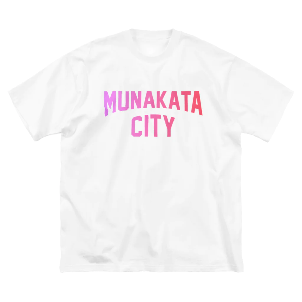 JIMOTOE Wear Local Japanの宗像市 MUNAKATA CITY ビッグシルエットTシャツ