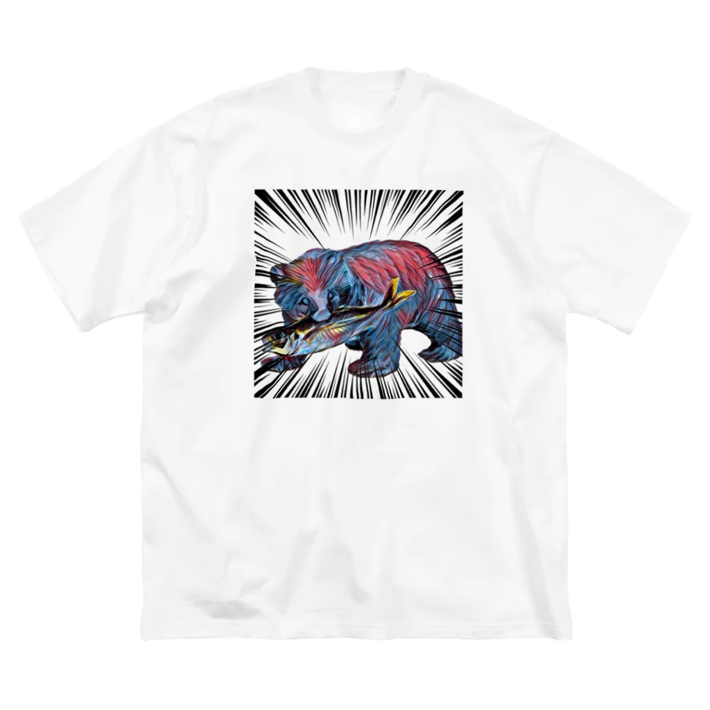 takachan Storeの熊to鯵 Big T-Shirt