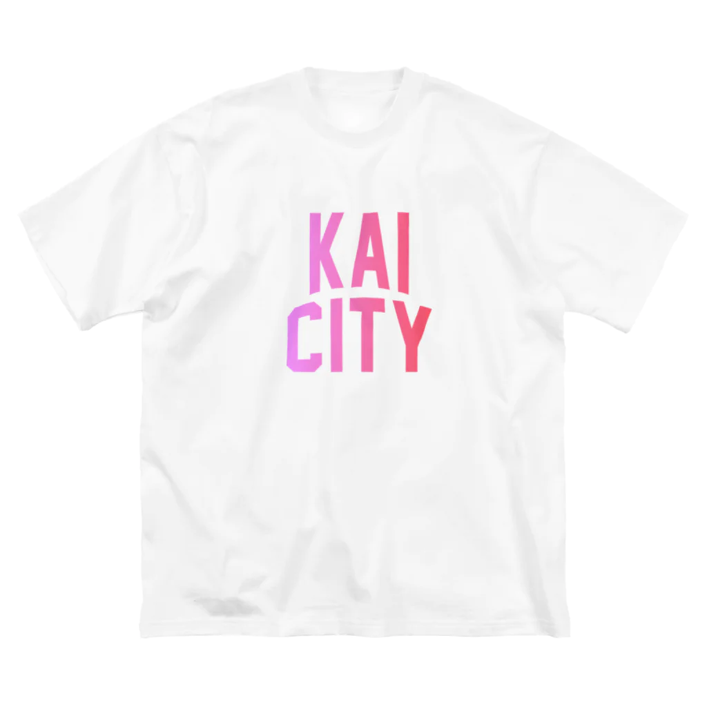 JIMOTOE Wear Local Japanの甲斐市 KAI CITY ビッグシルエットTシャツ