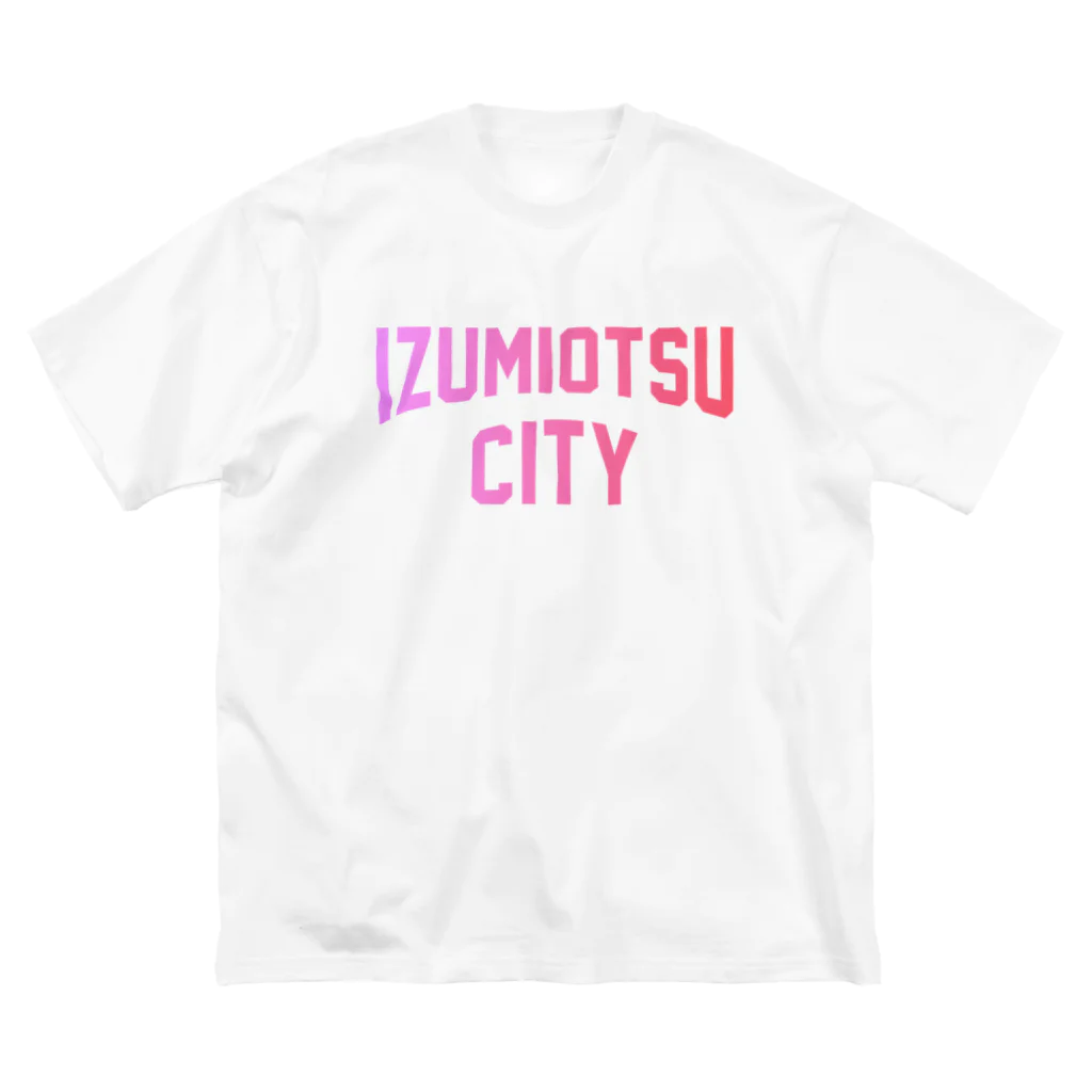 JIMOTO Wear Local Japanの泉大津市 IZUMIOTSU CITY ビッグシルエットTシャツ