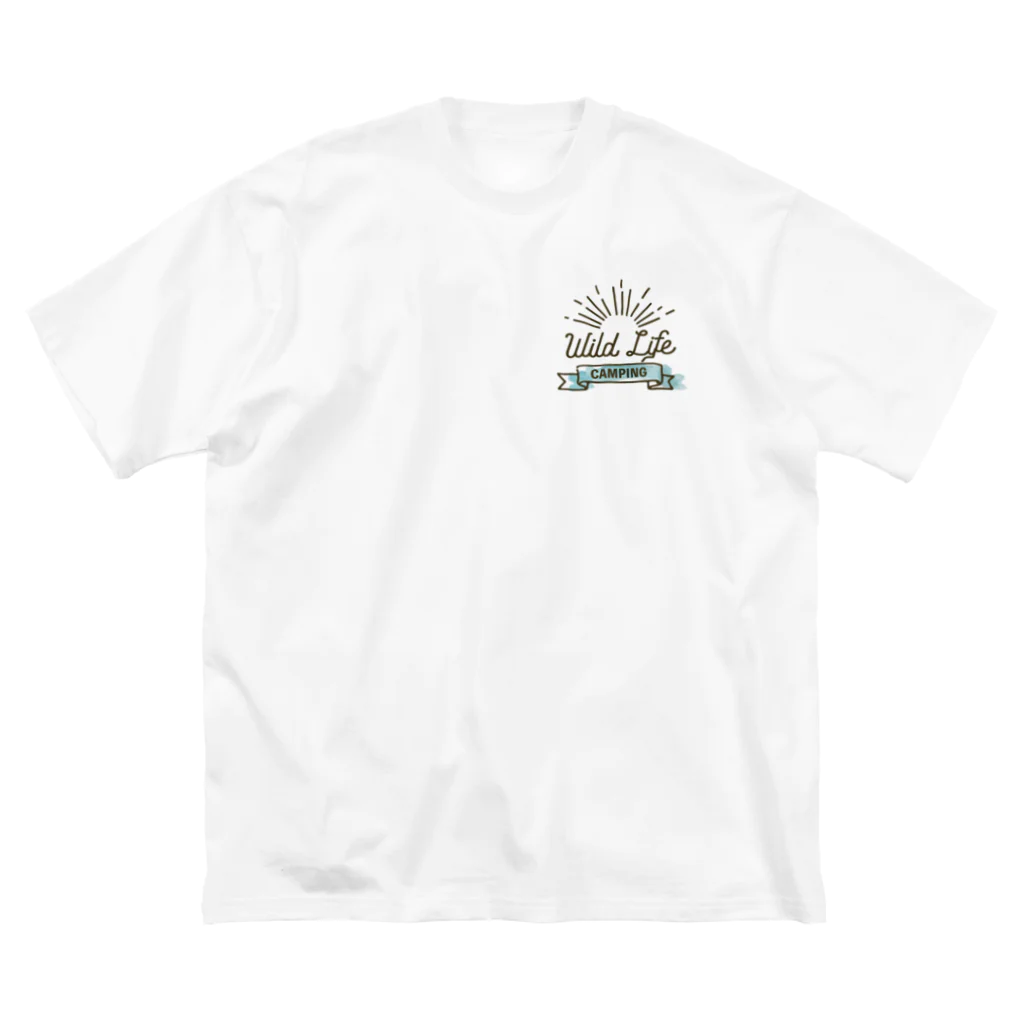 takachan StoreのCamping is My Life ビッグシルエットTシャツ