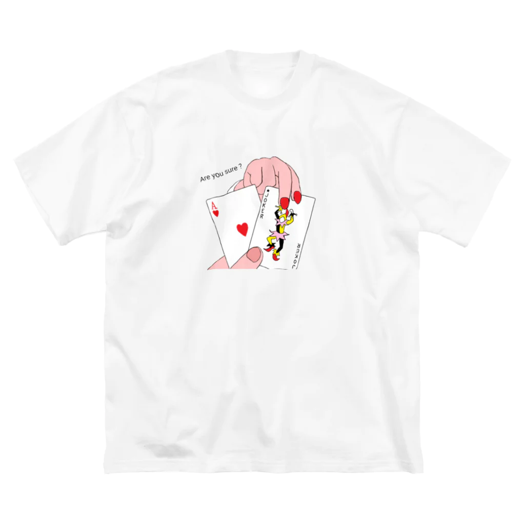 YJ_KのAre you sure ? ビッグシルエットTシャツ