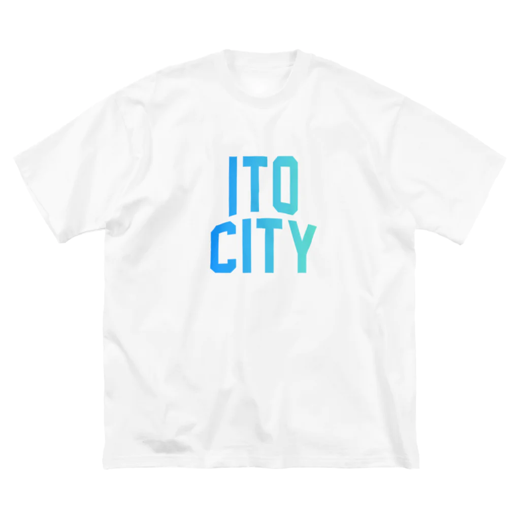 JIMOTOE Wear Local Japanの伊東市 ITO CITY ビッグシルエットTシャツ