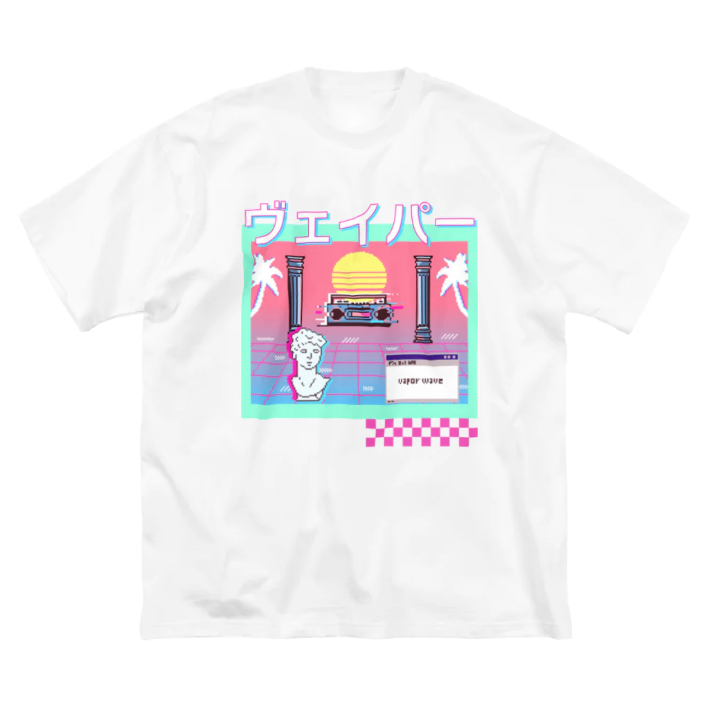 ファクトンのVaporwave ビッグシルエットTシャツ