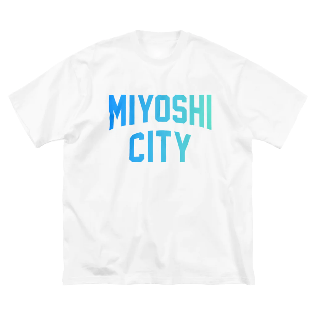 JIMOTOE Wear Local Japanのみよし市 MIYOSHI CITY ビッグシルエットTシャツ