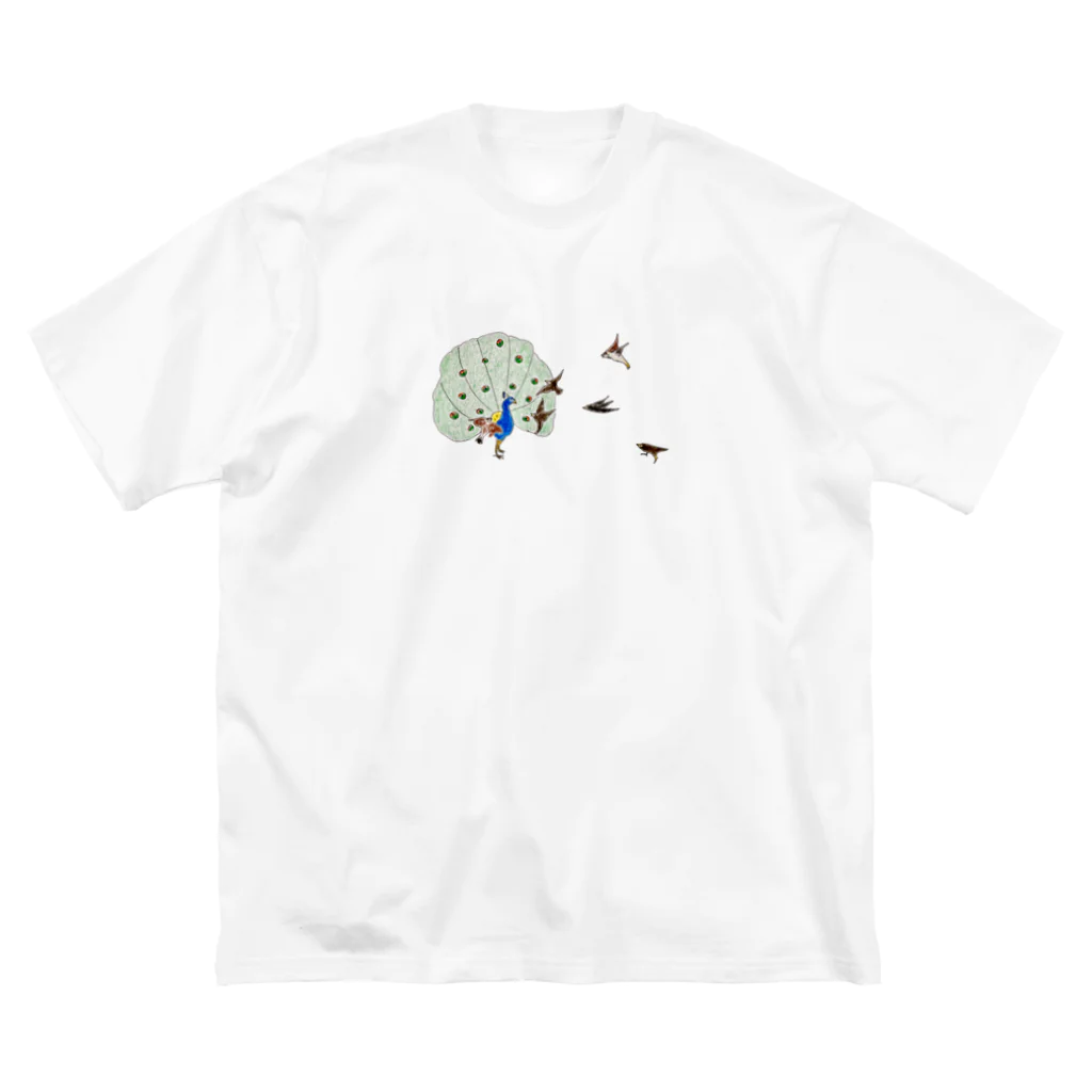 あべなつきの絵本クッズ店へようこその君にくぎづけ ビッグシルエットTシャツ