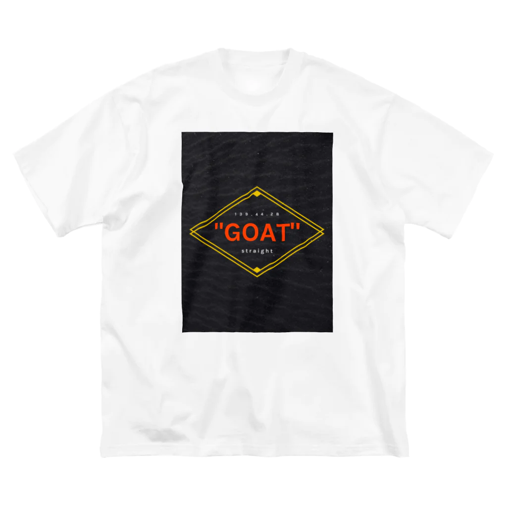 straightのG.O.A.T ビッグシルエットTシャツ