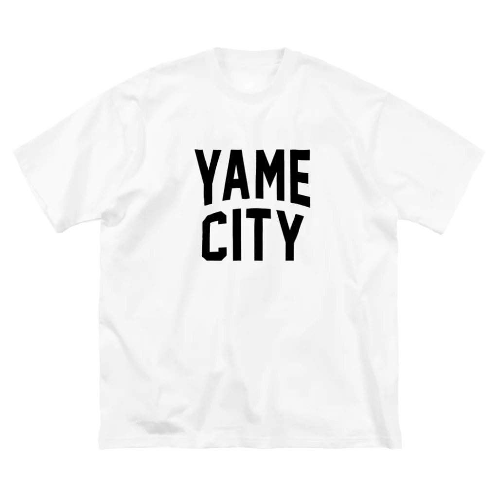 JIMOTOE Wear Local Japanの八女市 YAME CITY Big T-Shirt