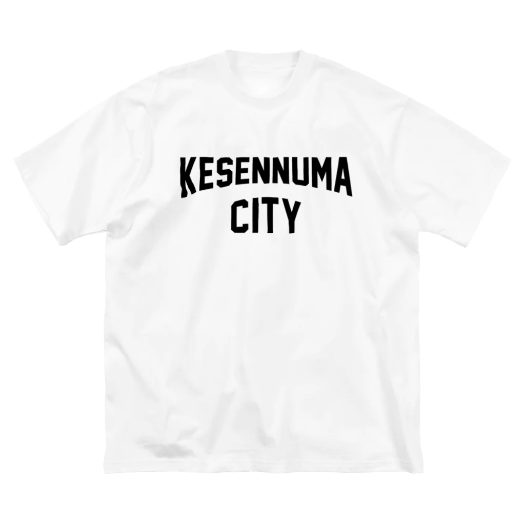JIMOTOE Wear Local Japanの気仙沼市 KESENNUMA CITY Big T-Shirt