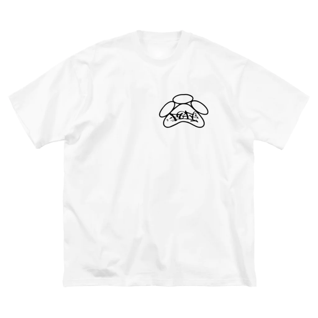 下町発信所のbuhifornia ビッグシルエットTシャツ