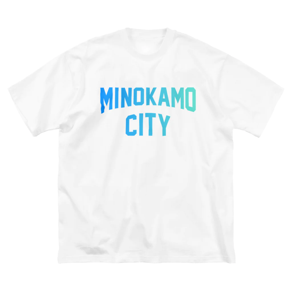 JIMOTOE Wear Local Japanの美濃加茂市 MINOKAMO CITY Big T-Shirt