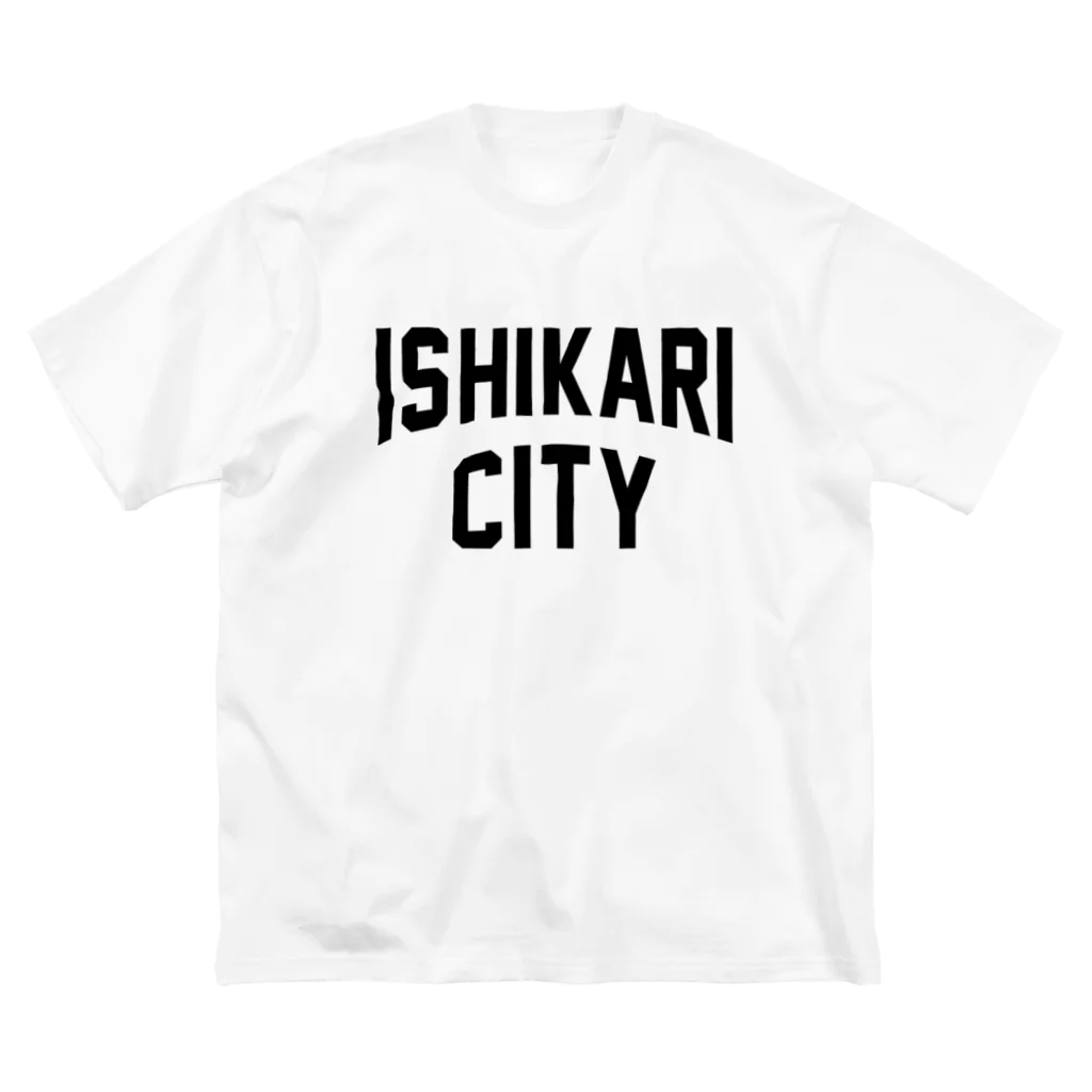 JIMOTOE Wear Local Japanの石狩市 ISHIKARI CITY Big T-Shirt