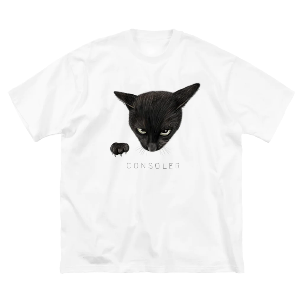 CONSOLER(コンソレ)のCONSOLER 猫 004 ビッグシルエットTシャツ