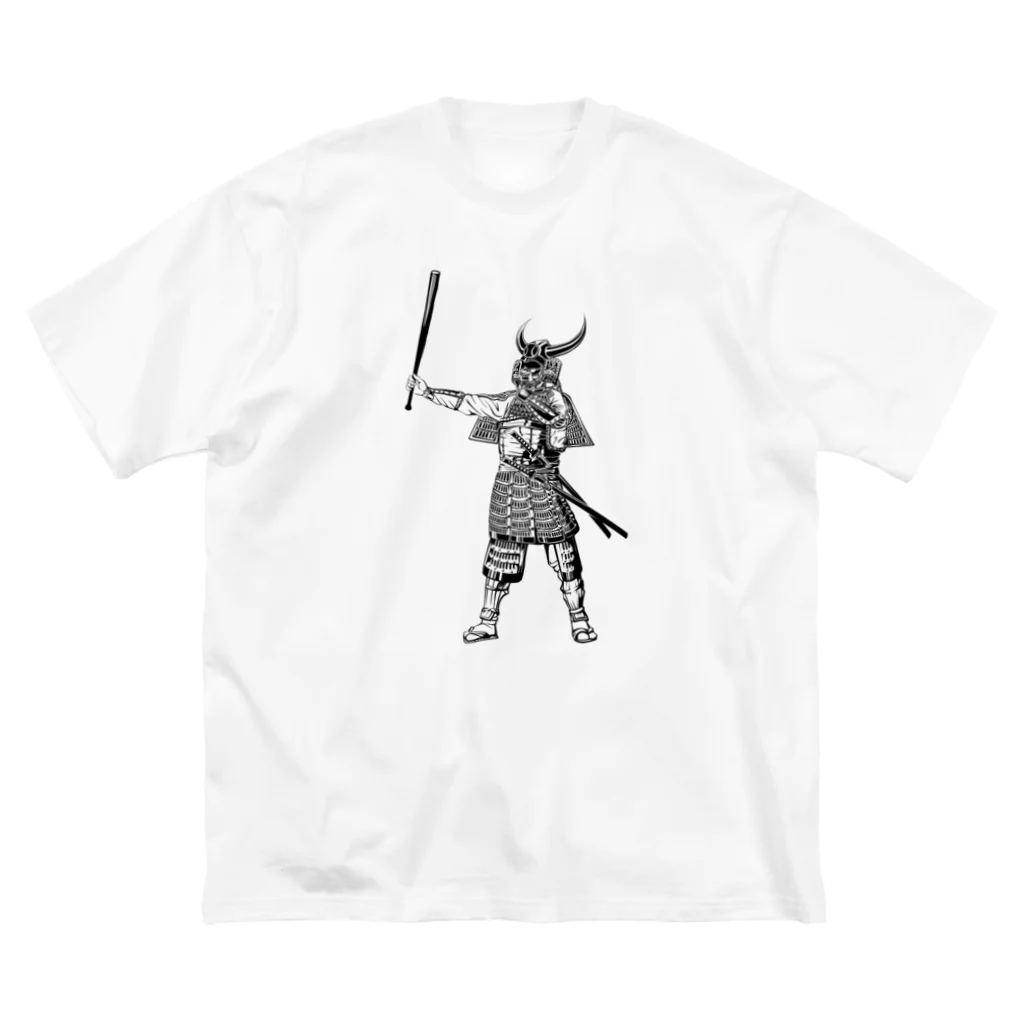 Generousの野球侍 ビッグシルエットTシャツ