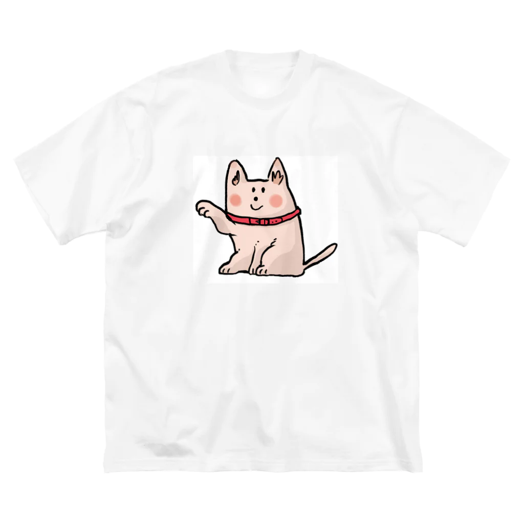 ねここショップの招き犬 Big T-Shirt