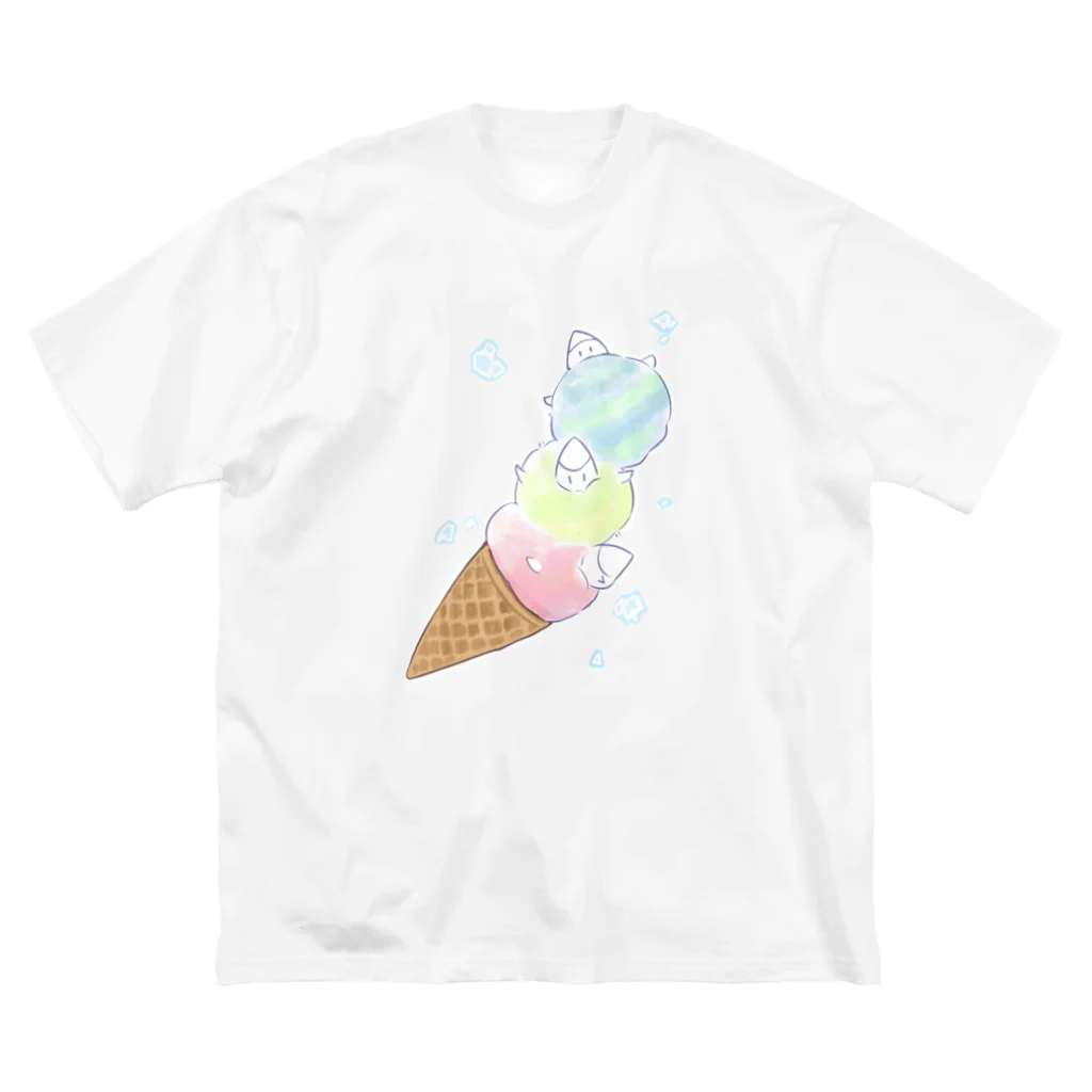 かのうの雪精のアイスごっこ Big T-Shirt