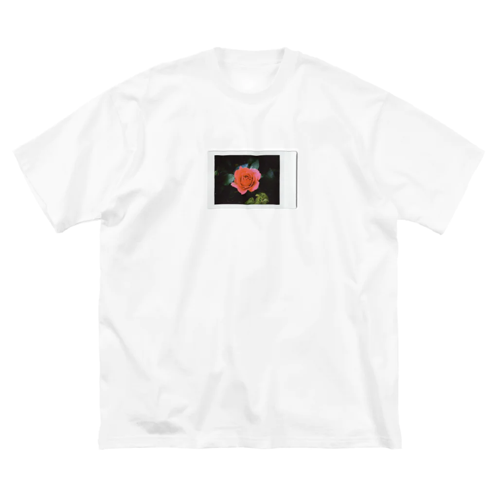 UNFAMILIAR PLACEのThe Polaroid Rose  ビッグシルエットTシャツ