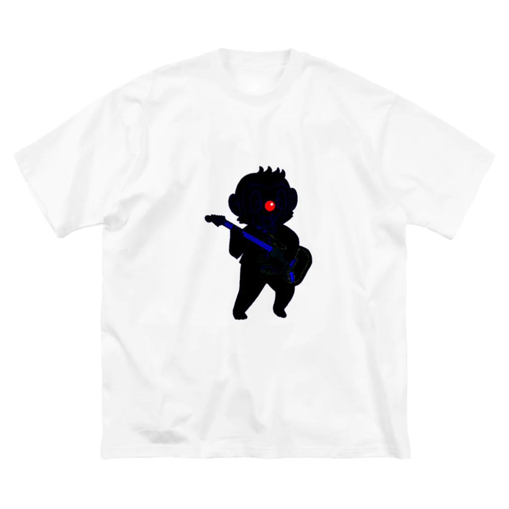 twoあんどtwoの『clown monkeys』ポップ ネオンver Tシャツ ビッグシルエットTシャツ