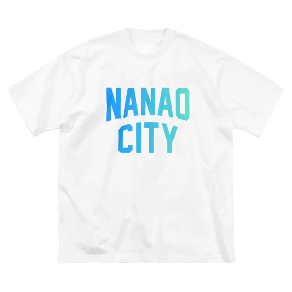 JIMOTOE Wear Local Japanの七尾市 NANAO CITY Big T-Shirt