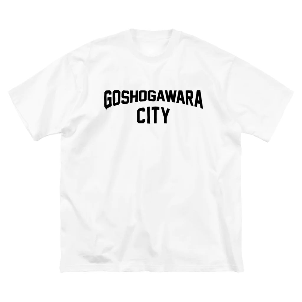 JIMOTO Wear Local Japanの五所川原市 GOSHOGAWARA CITY ビッグシルエットTシャツ