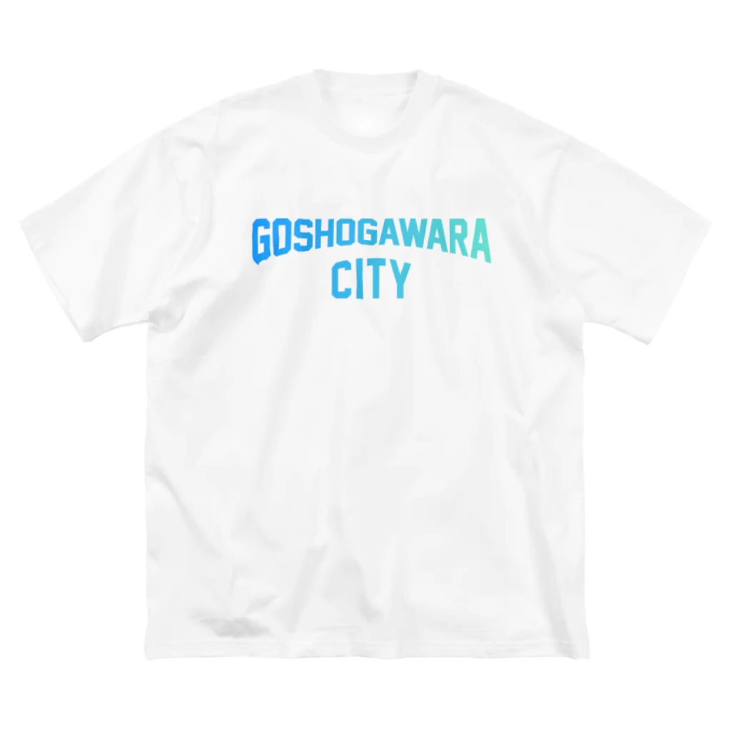 JIMOTO Wear Local Japanの五所川原市 GOSHOGAWARA CITY ビッグシルエットTシャツ