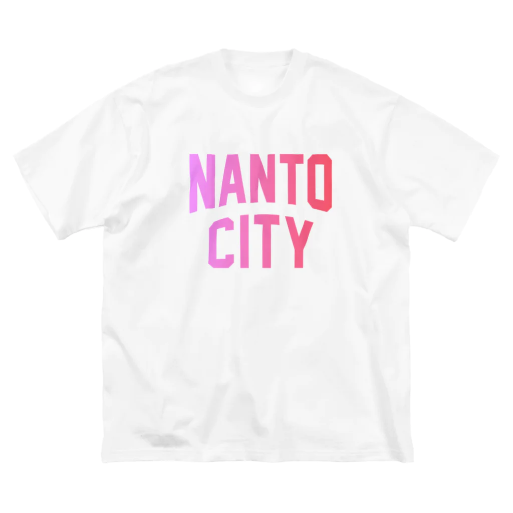 JIMOTOE Wear Local Japanの南砺市 NANTO CITY ビッグシルエットTシャツ