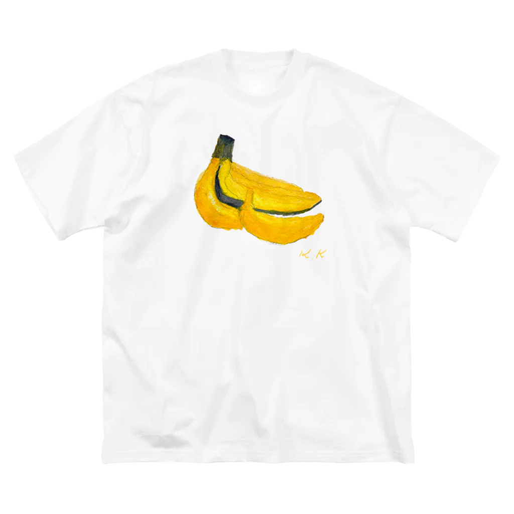 おじいちゃん画伯の店のBANANA ビッグシルエットTシャツ