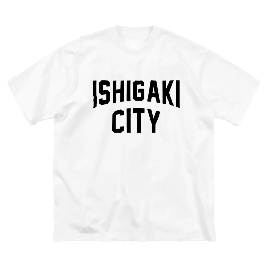 JIMOTOE Wear Local Japanの石垣市 ISHIGAKI CITY ビッグシルエットTシャツ