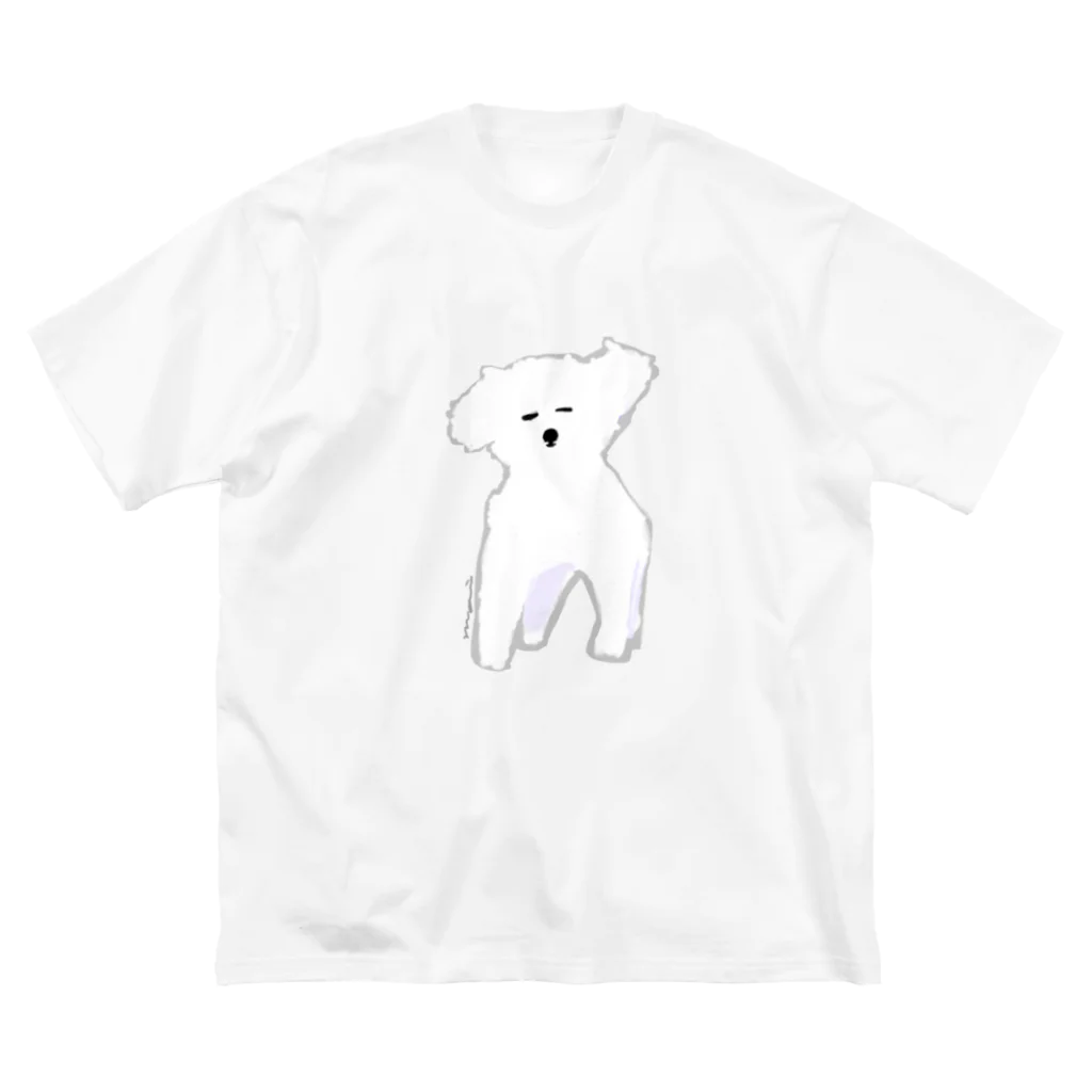 井口舞子のめちゃくちゃ寝起きの犬 ビッグシルエットTシャツ