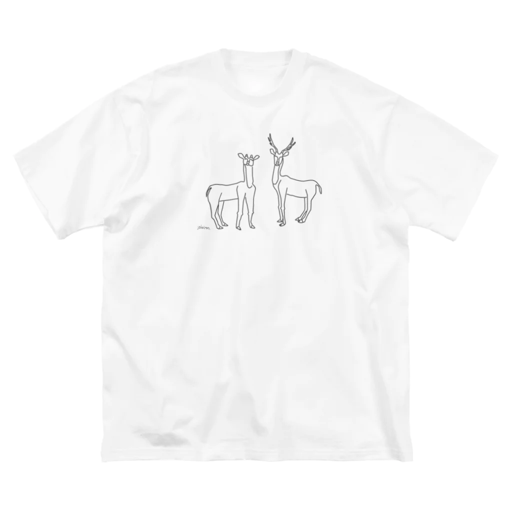 jobinのしかとしか Big T-Shirt