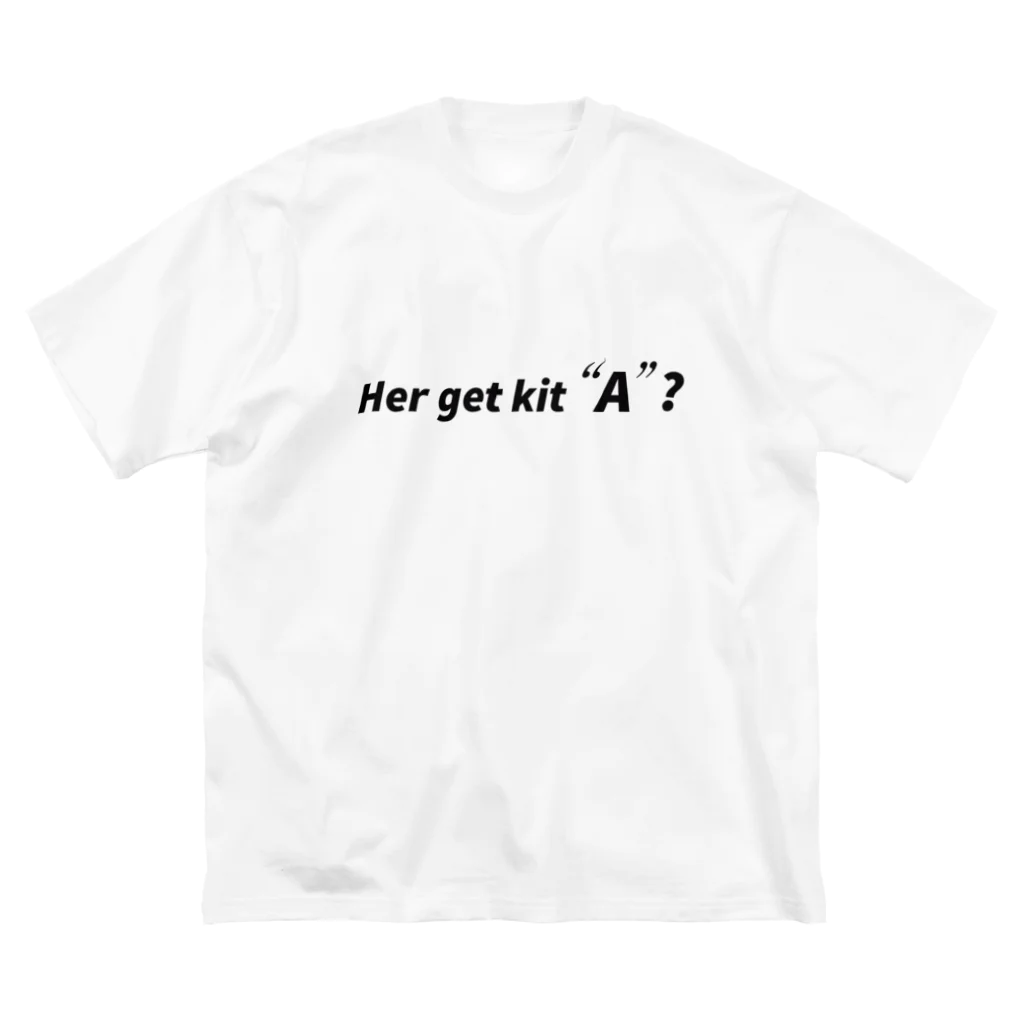 ツガイツツのher get kit "A"？ Big T-Shirt