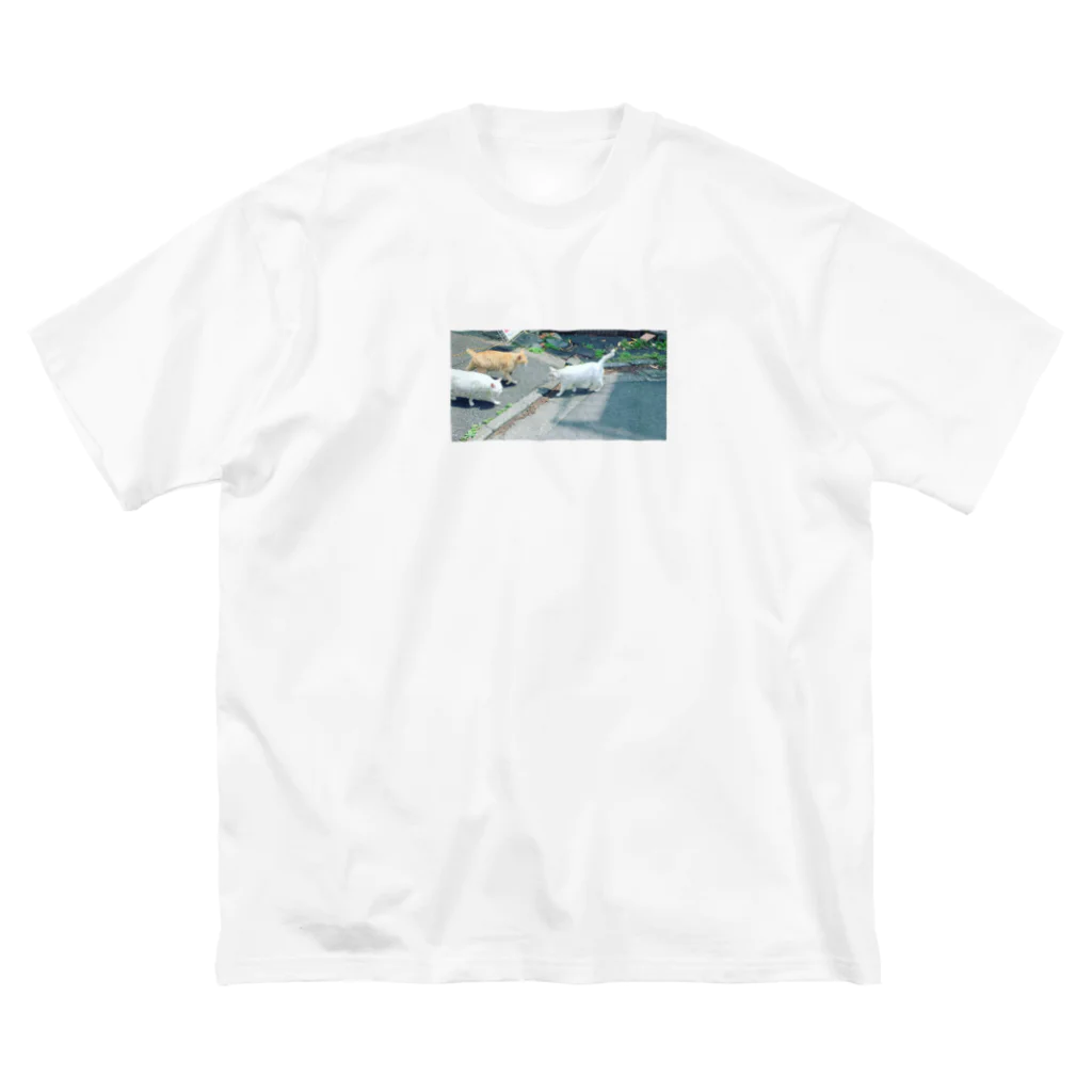 あべこのお店 の猫3匹 Big T-Shirt