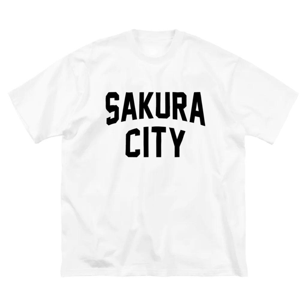 JIMOTOE Wear Local Japanのさくら市 SAKURA CITY ビッグシルエットTシャツ