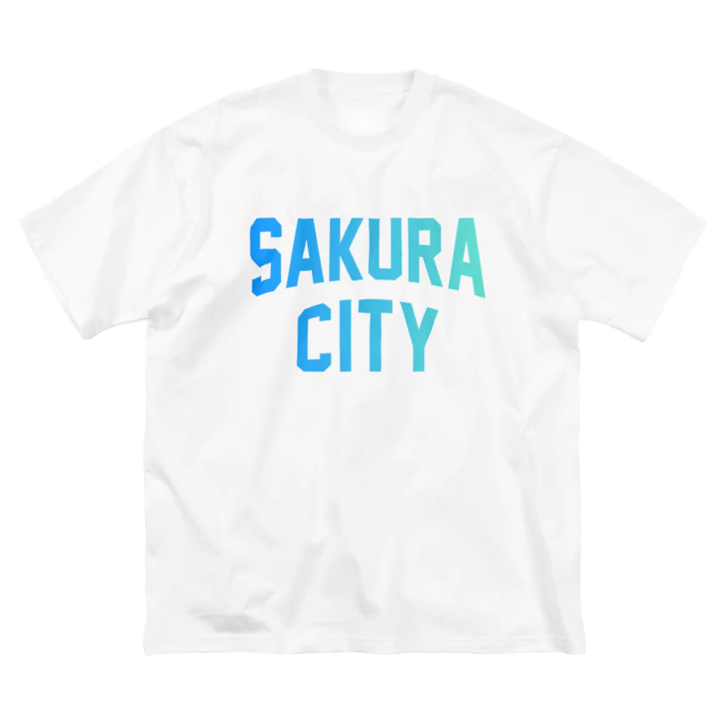 JIMOTO Wear Local Japanのさくら市 SAKURA CITY ビッグシルエットTシャツ