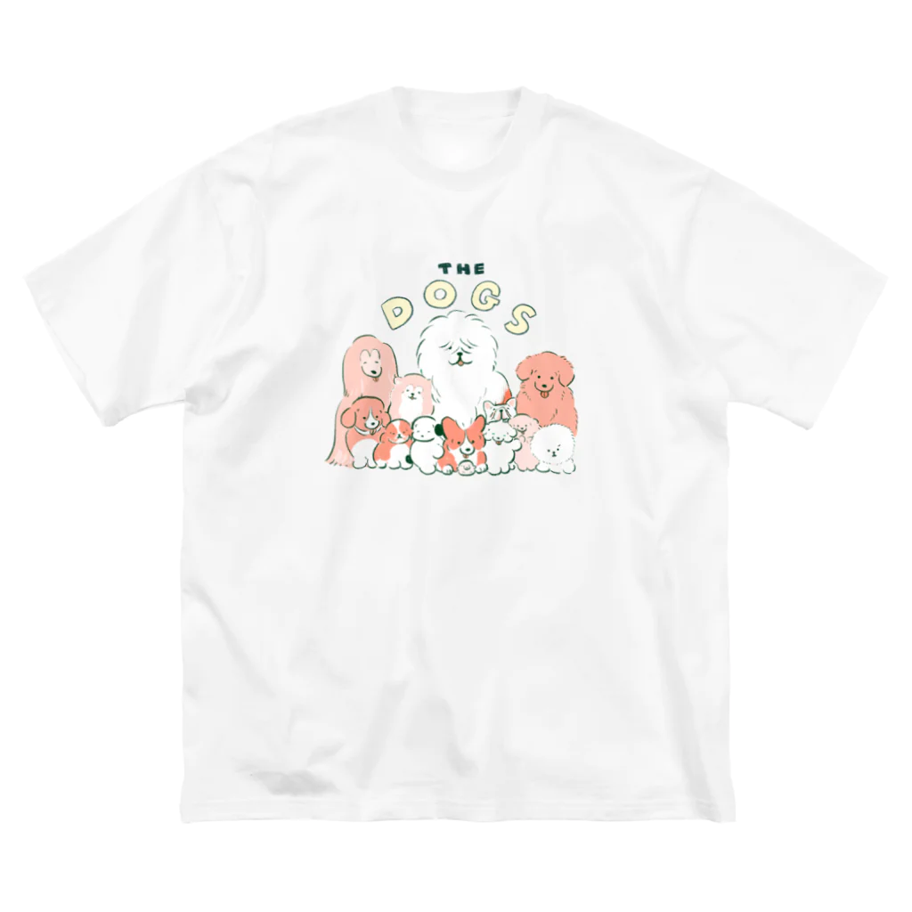 穂の湯のTHE DOGS ビッグシルエットTシャツ