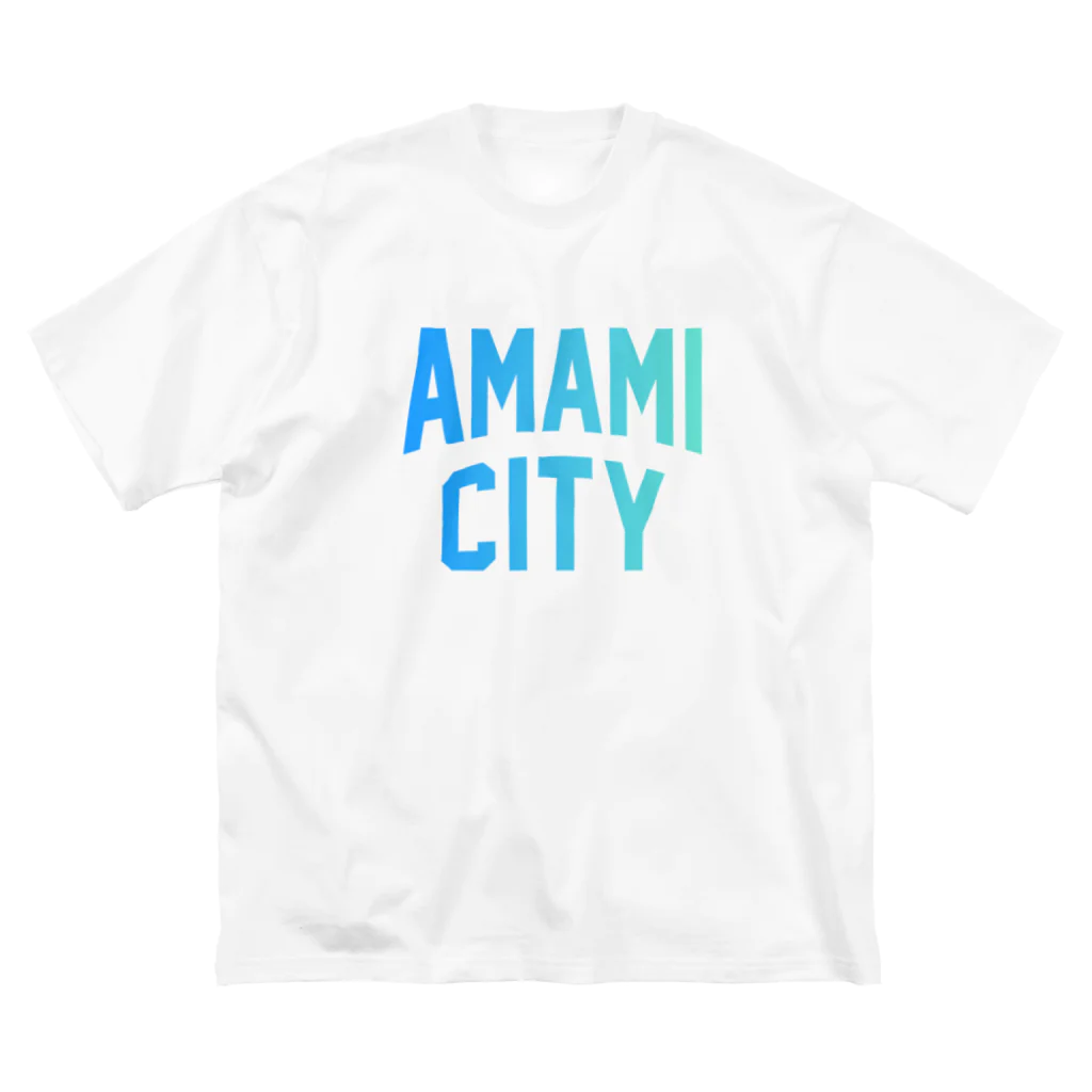 JIMOTOE Wear Local Japanの奄美市 AMAMI CITY ビッグシルエットTシャツ