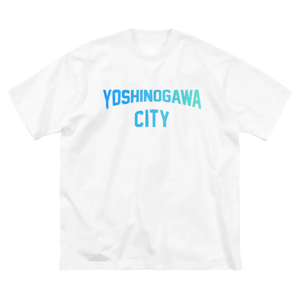 JIMOTOE Wear Local Japanの吉野川市 YOSHINOGAWA CITY Big T-Shirt