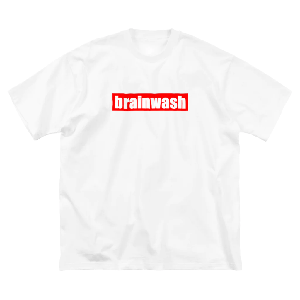 blackCAT-audioのbrainwash（シンプルデザイン） ビッグシルエットTシャツ