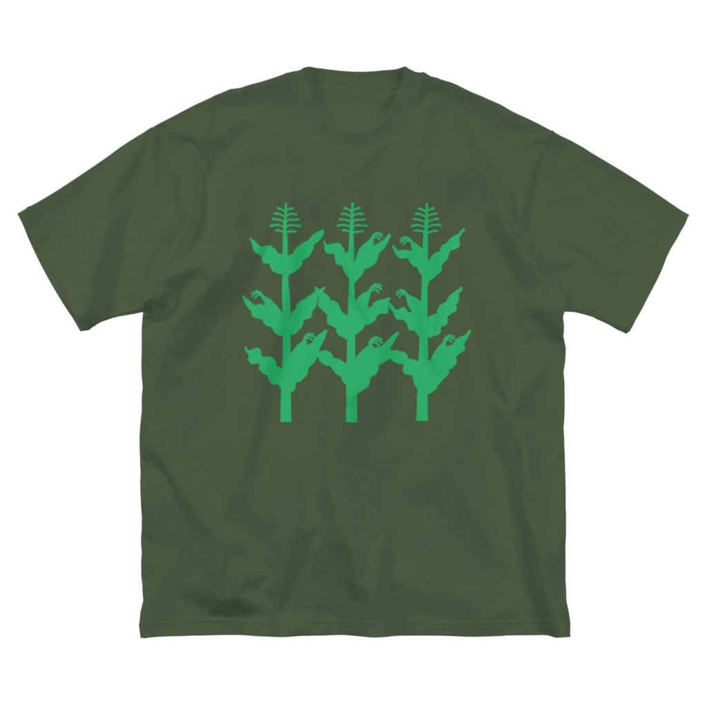 M-kuwaharaのトウモロコシ畑 Big T-Shirt