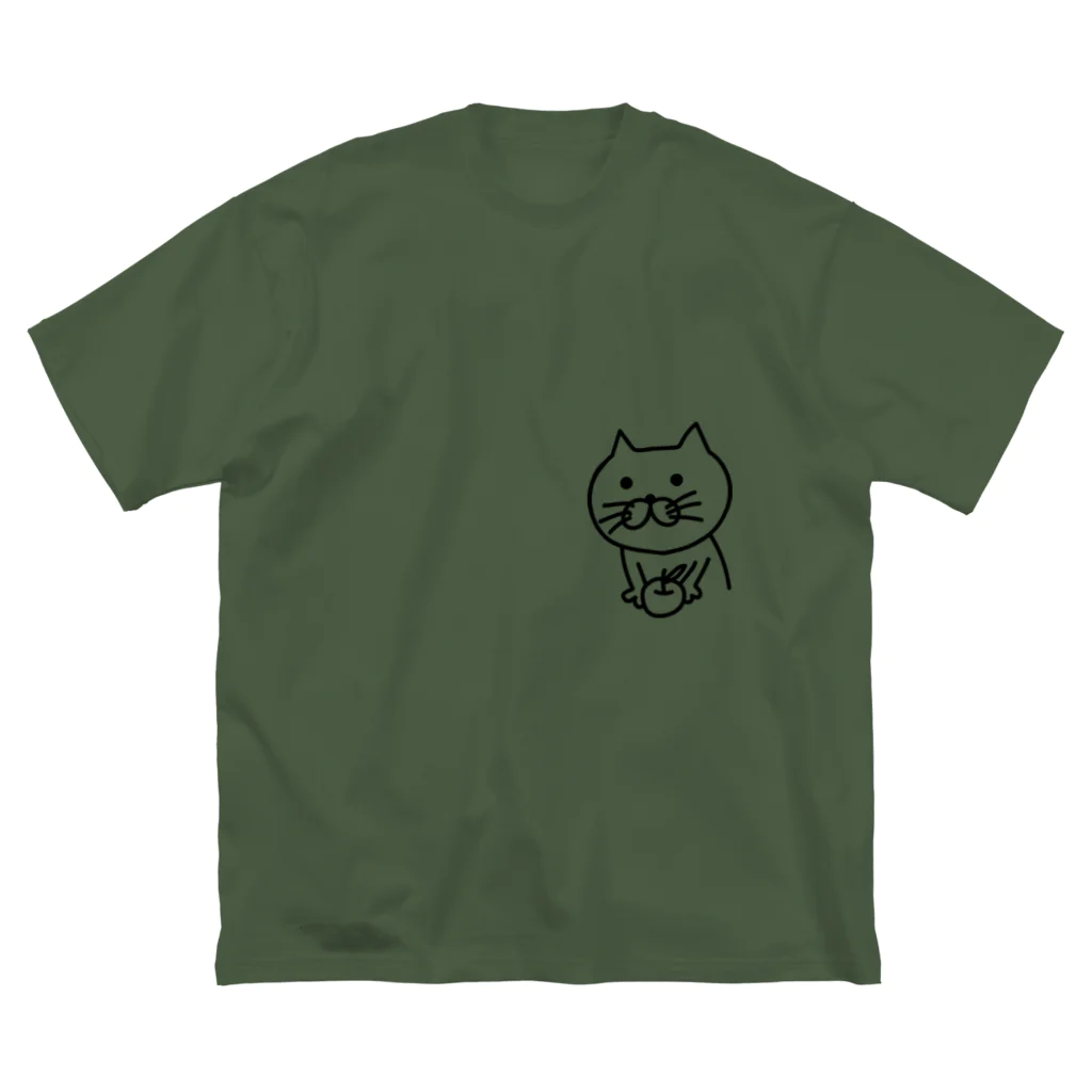 半野良猫のPOPESU-ポぺス-のねこ ビッグシルエットTシャツ