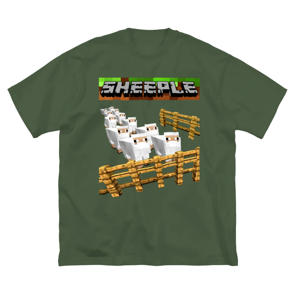 Old YellowのSHEEPLE（シープル） Big T-Shirt